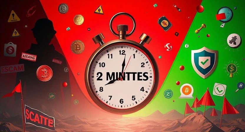 How to Spot Crypto Scams in Under 2 Minutes: Your Complete Protection Guide for 2025